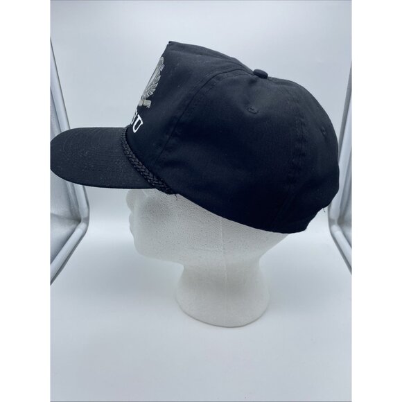 Yausu 50th Anniversary Black Cap Hat Snap-back 1956-2006 Vintage - Picture 6 of 9